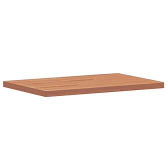 Wastafelblad 60x40x2,5 cm massief beukenhout 3