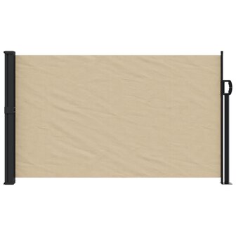 Windscherm uittrekbaar 120x500 cm beige 3