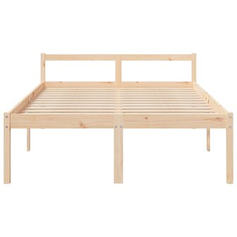 Seniorenbed massief grenenhout 140x190 cm 4