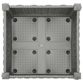 Plantenbak verhoogd 40x40x23 cm polypropeen 5