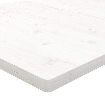 Bureaublad 100x50x2,5 cm massief grenenhout wit 5