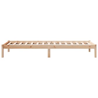 Bedframe extra lang zonder matras massief grenenhout 100x220 cm 5