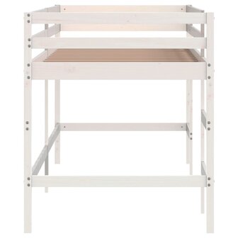 Kinderhoogslaper met ladder 90x190 cm massief grenenhout 6