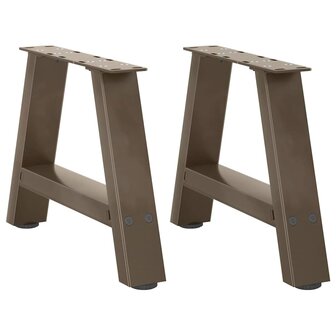 Salontafelpoten 2 st A-vormig 30x(30-31) cm staal 1