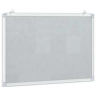 Whiteboard magnetisch 80x60x1,7 cm aluminium 4