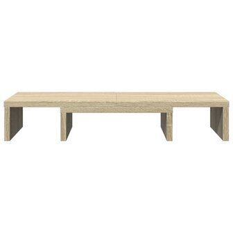 Monitorstandaard verstelbaar 60x24x10,5 cm hout sonoma eiken 4