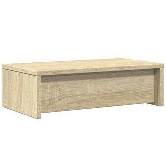 Monitorstandaard met lades 50x27x15 cm hout sonoma eikenkleur 7