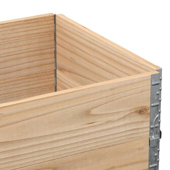 Palletopzetranden 2 st 80x60 cm massief grenenhout 7