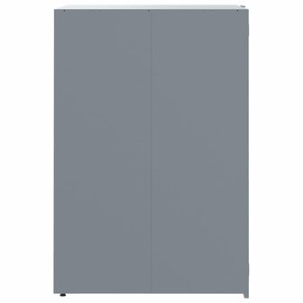 Containerberging voor 2 containers 138x79x117 cm staal grijs 6