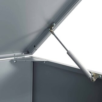 Containerberging voor 1 container 69x79x117 cm staal grijs 9