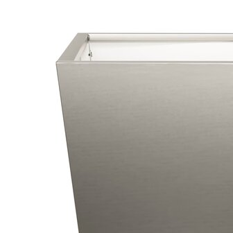 Plantenbak 30x30x30 cm weervast staal 9