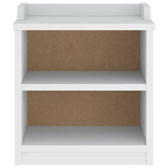 Gangbankje SANDNES wit 45x40x50 cm massief grenenhout 5