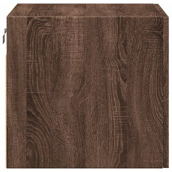 Wandkast 45x42,5x40 cm bewerkt hout bruin eikenkleurig 5