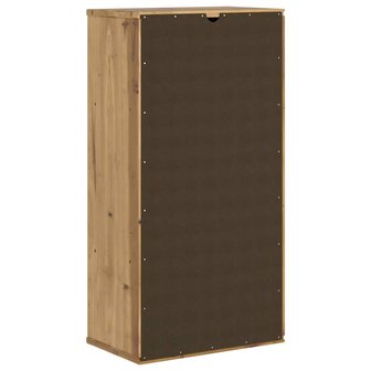 Bijzetkast ODDA 40x24x79 cm massief grenenhout 8