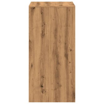 Bartafel 51x50x103,5 cm bewerkt hout artisanaal eikenkleur 5