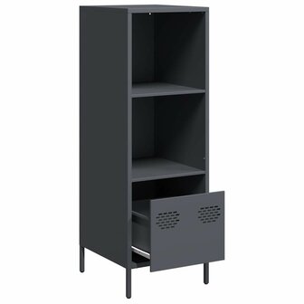 Hoge kast 35x39x103,5 cm staal antracietkleurig 4