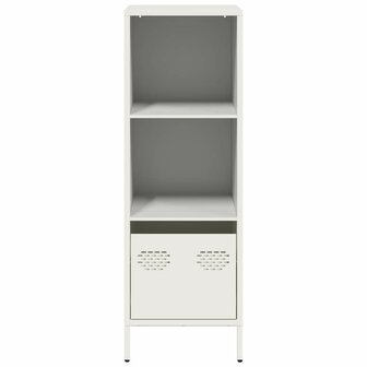 Hoge kast 35x39x103,5 cm staal wit 5