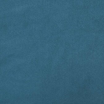 Schommelstoel fluweel blauw 8