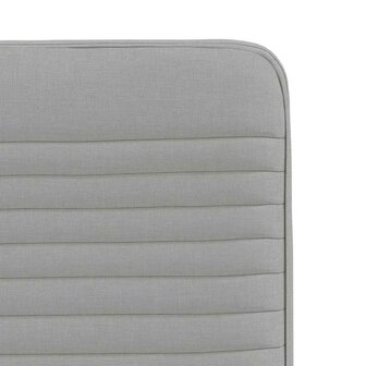 Eetkamerstoelen 2 st stof wolk grijs 7