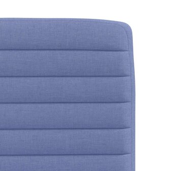 Eetkamerstoelen 2 st stof jeansblauw 7