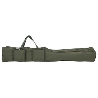 Hengeltas 160 cm oxford stof donkergroen 1