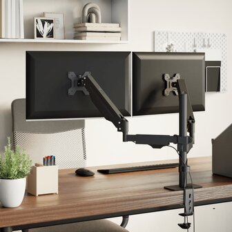 Monitorbeugels 27 inch scherm gasveer 20 kg 3