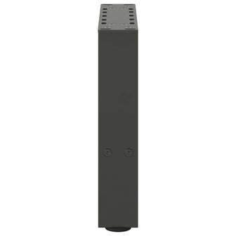 Salontafelpoten 2 st 30x(30-31) cm staal antracietkleurig 6