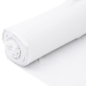 Geotextielmembraan 1x50 m polyestervezel wit 8
