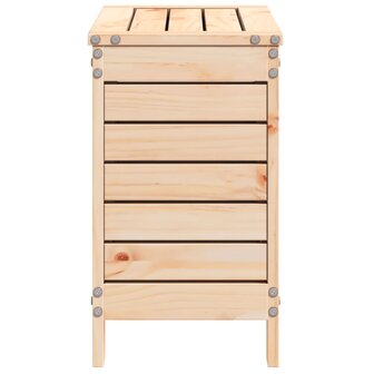 Tuinvoetenbank 62x31,5x52 cm massief grenenhout 5
