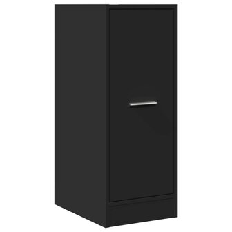 Apothekerskast 30x41x77,5 cm bewerkt hout zwart 3