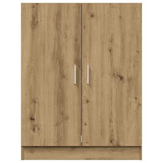 Wasmachinekast 70,5x71,5x91,5 cm artisanaal eikenkleurig 4