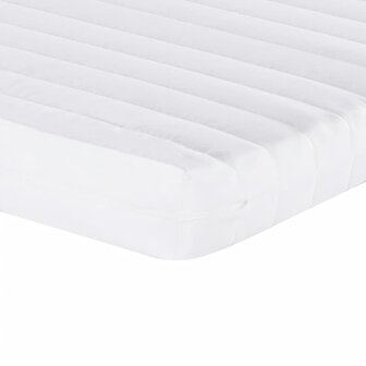 Schuimmatrassen 2 st 7 zones hardheid 20 ILD 90x200 cm wit 8