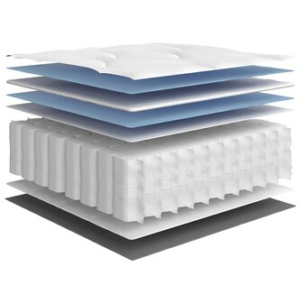 Pocketveringmatras middelhard 100x200 cm 7