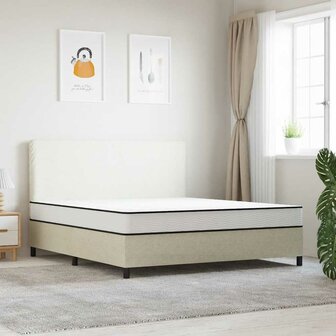 Binnenveringmatras middelhard 200x200 cm King Size 1