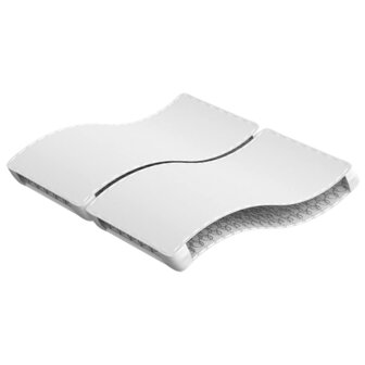 Binnenveringmatras middelhard 200x200 cm King Size 2