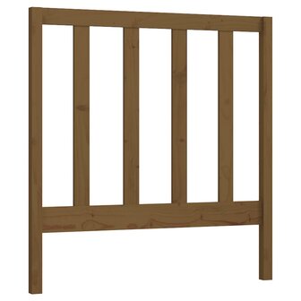 Hoofdbord 96x4x100 cm massief grenenhout honingbruin 2