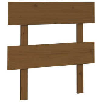 Hoofdbord 103,5x3x81 cm massief grenenhout honingbruin 2