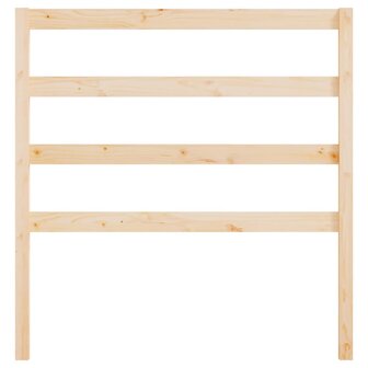 Hoofdbord 95x4x100 cm massief grenenhout 4