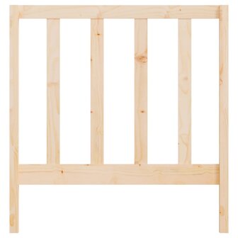 Hoofdbord 95x4x100 cm massief grenenhout 4