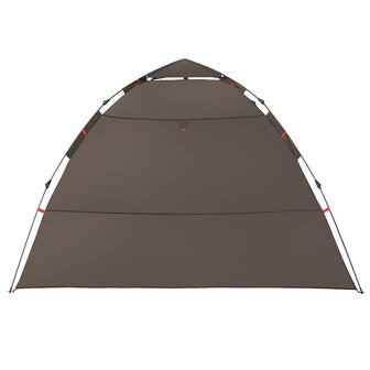 Tent 4-persoons snelontgrendeling bruin 7