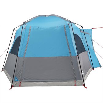 Autotent 4-persoons waterdicht blauw 7