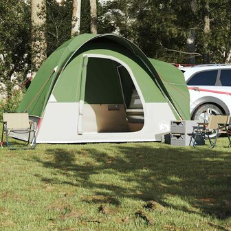 Autotent 4-persoons waterdicht groen 4