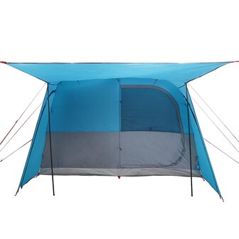 Autotent 4-persoons waterdicht blauw 9