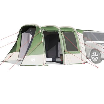 Autotent waterdicht groen 1