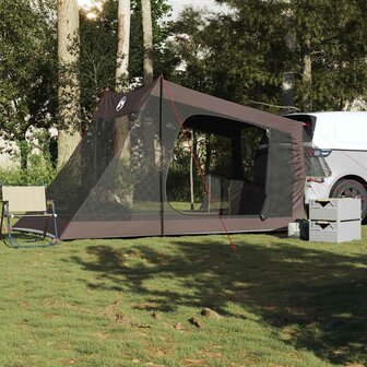 Autotent 2-persoons waterdicht bruin 1