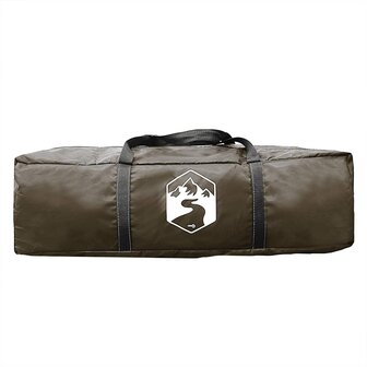 Autotent 2-persoons waterdicht bruin 9