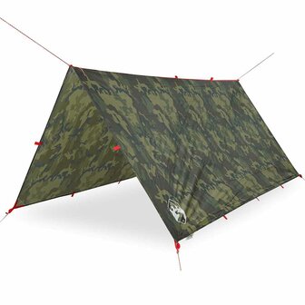 Kampeerluifel waterdicht 306x306 cm camouflage 2
