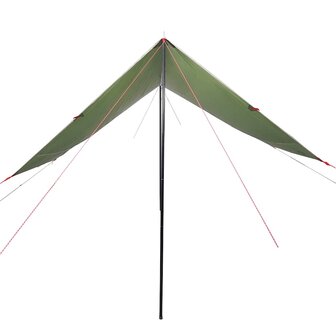 Kampeerluifel waterdicht 430x380x210 cm groen 3