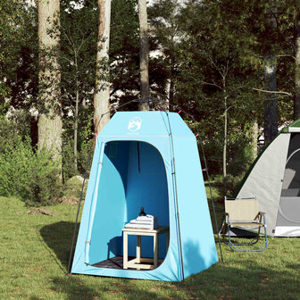 Privacytent snelsluiting waterdicht blauw 3