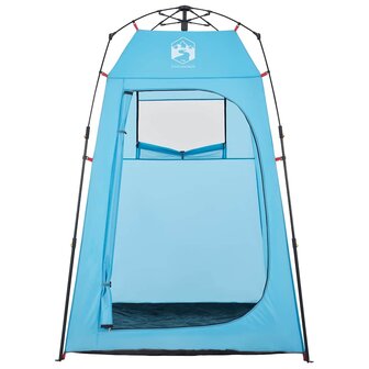 Privacytent snelsluiting waterdicht blauw 7
